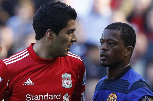 Patrice Evra bức xúc vì hành vi phân biệt chủng tộc của Suarez