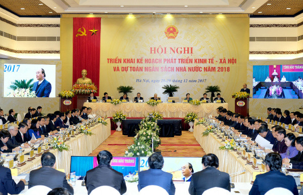Hội nghị diễn ra trong hai ngày 28-29/12. Ảnh: VGP Hội nghị diễn ra trong hai ngày 28-29/12. Ảnh: VGP