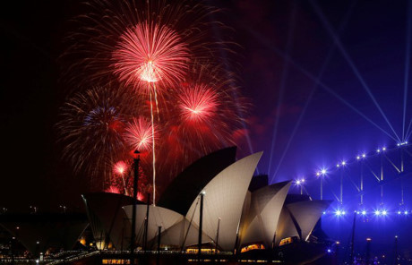 Pháo hoa tưng bừng đón năm mới 2017 tại Australia - Ảnh 1 Phao hoa tung bung don nam moi 2017 tai Australia - Anh 1