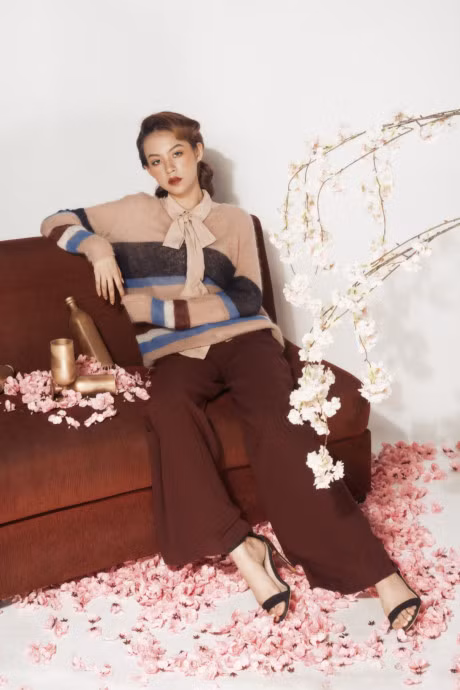 Phi Phuong Anh lanh lung trong bo anh mua xuan - Anh 6