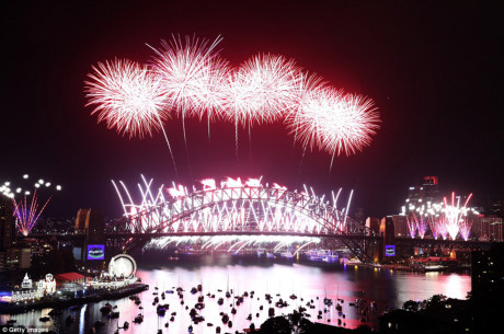 Pháo hoa tưng bừng đón năm mới 2017 tại Australia - Ảnh 6 Phao hoa tung bung don nam moi 2017 tai Australia - Anh 6