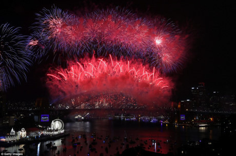 Pháo hoa tưng bừng đón năm mới 2017 tại Australia - Ảnh 8 Phao hoa tung bung don nam moi 2017 tai Australia - Anh 8