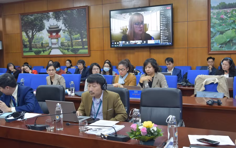 Hội thảo được tổ chức theo hình thức trực tuyến, với sự tham gia đông đảo các chuyên gia, diễn giả trong lĩnh vực tài chính, kế toán