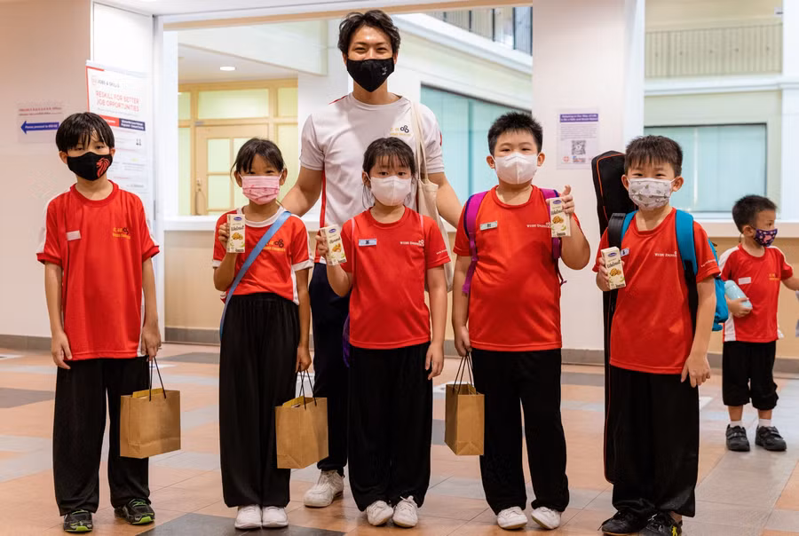 Vinamilk đồng hành với các hoạt động cộng đồng tại Singapore để quảng bá cho thương hiệu và sản phẩm