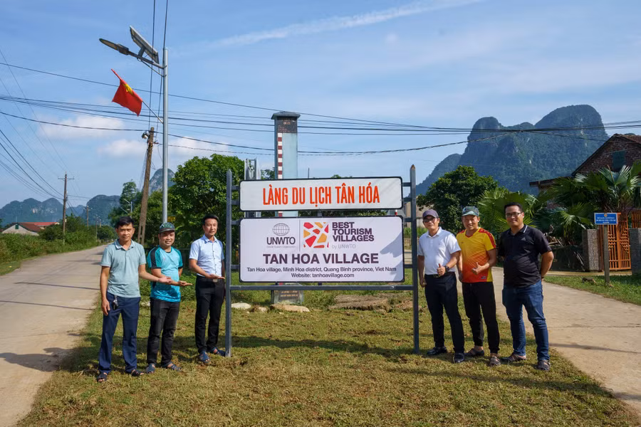 Làng Tân Hóa đã "lột xác" nhờ phát triển du lịch.