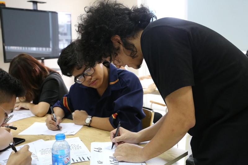 Workshop lĩnh vực Mỹ thuật Ứng dụng - Hand Lettering