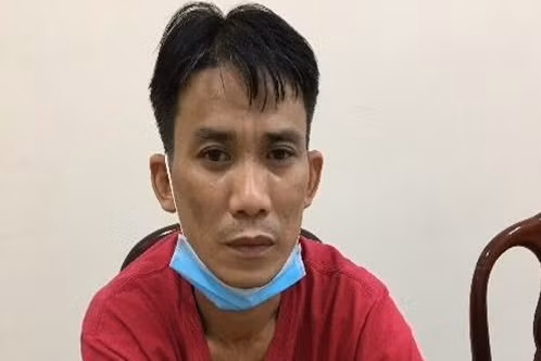 Đối tượng Nguyễn Thành Nhật Minh bị bắt giữ sau 20 lẩn trốn. Ảnh: Công an Đồng Nai.