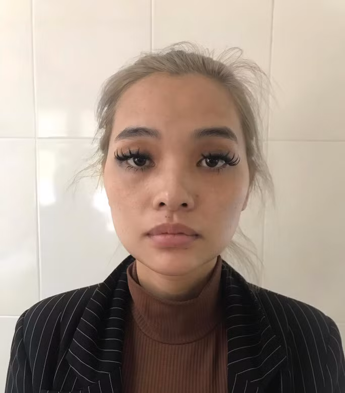 Bị can Nguyễn Thị Minh Trang.