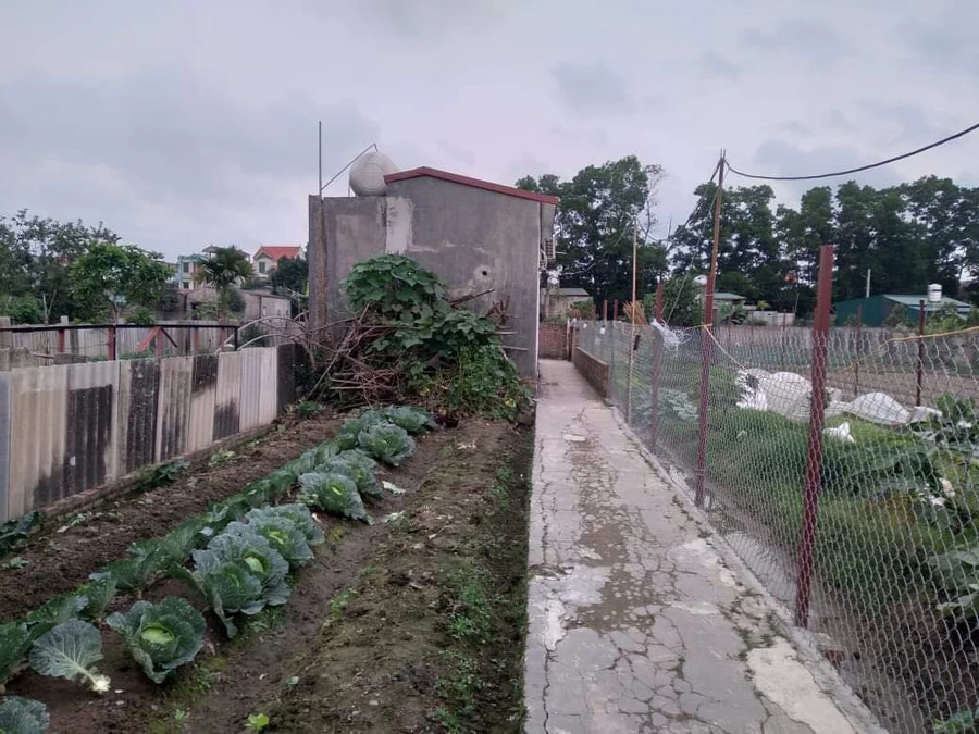 Ngôi nhà nơi xảy ra vụ án mạng.