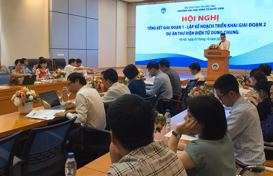 Giai đoạn 1 Dự án thư viện điện tử dùng chung đã đem lại nhiều kết quả.