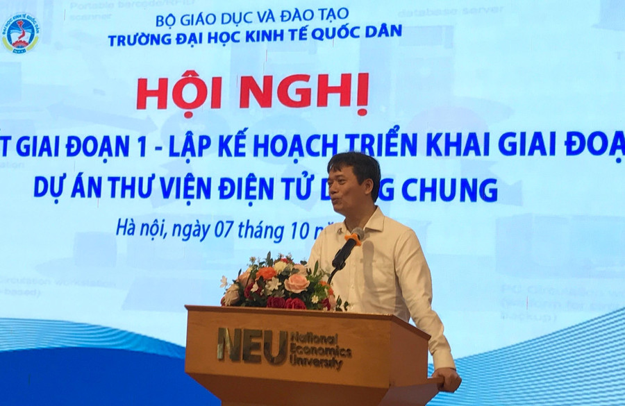 Đại biểu tham luận đều đánh giá cao hiệu ứng tích cực của Thư viện điện tử dùng chung. Đại biểu tham luận đều đánh giá cao hiệu ứng tích cực của Thư viện điện tử dùng chung.