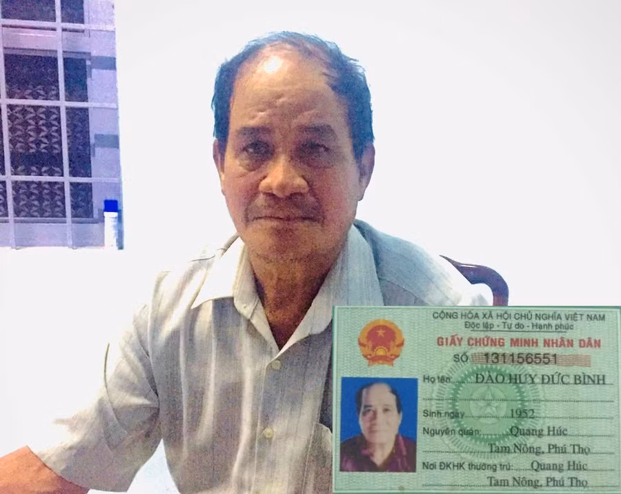 Đối tượng Đào Huy Sự bị bắt sau 25 năm trốn nã. Ảnh: Công an Quảng Ninh.