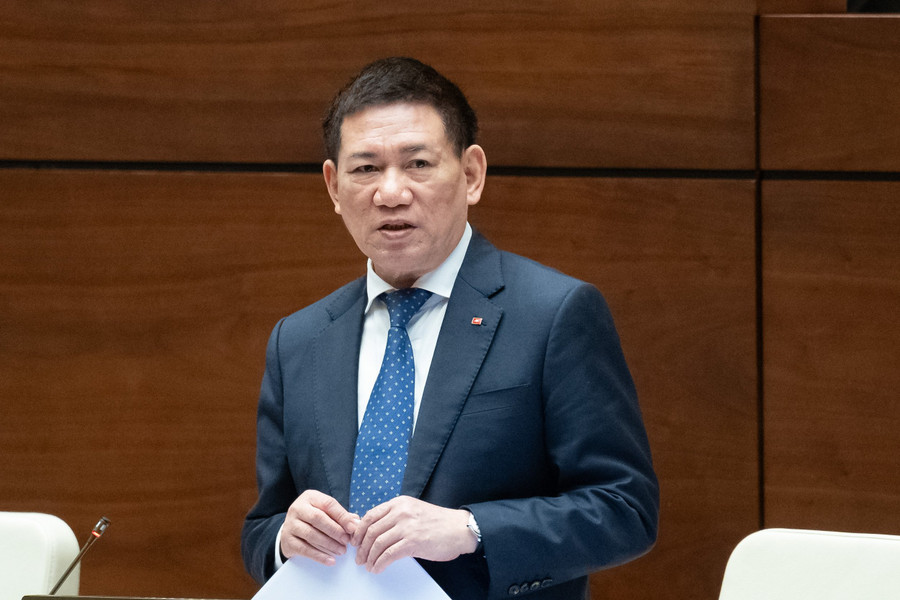 Bộ trưởng Bộ Tài chính Hồ Đức Phớc. Bộ trưởng Bộ Tài chính Hồ Đức Phớc.