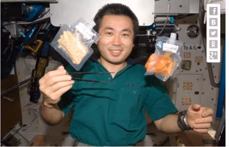 Cac phi hanh gia tren the gioi an gi ngoai vu tru? - Anh 5