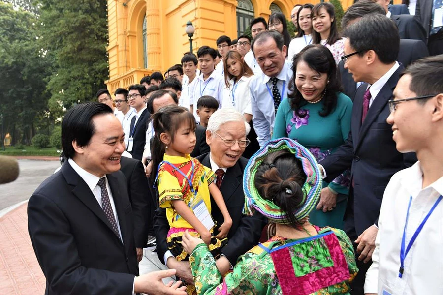 Chưa bao giờ chúng ta có được sự nghiệp giáo dục như ngày hôm nay