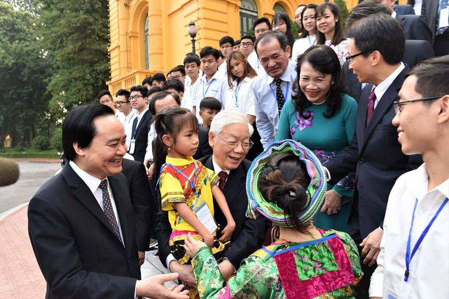 Chưa bao giờ chúng ta có được sự nghiệp giáo dục như ngày hôm nay