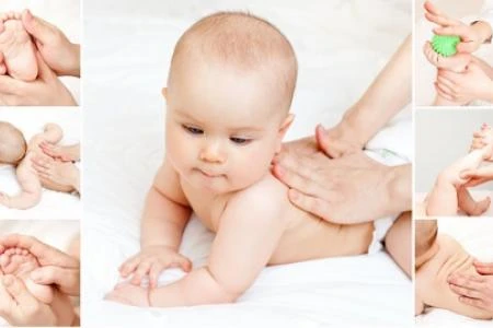 Massage đúng cách giúp bé khỏe