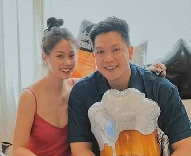 Nguyễn Võ Quỳnh Trang và Nguyễn Kim Trung Thái.