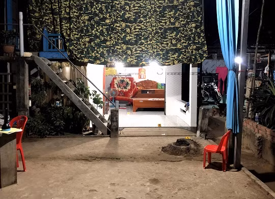 Ngôi nhà nơi xảy ra vụ việc.