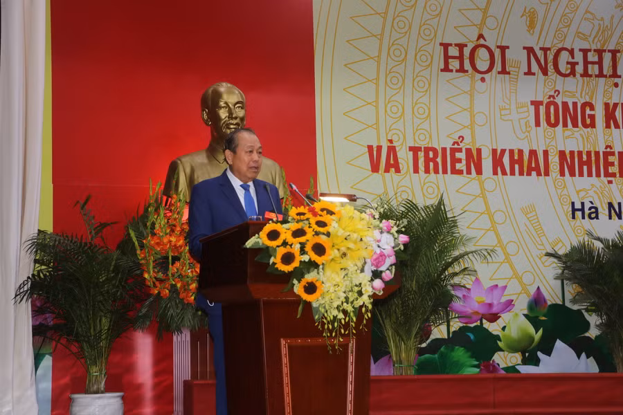 Phó Thủ tướng Trương Hòa Bình phát biểu chỉ đạo Hội nghị