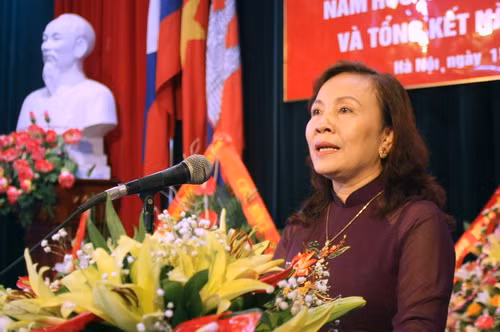 Thứ trưởng Nguyễn Thị Nghĩa phát biểu tại buổi lễ. Ảnh, gdtd.vn