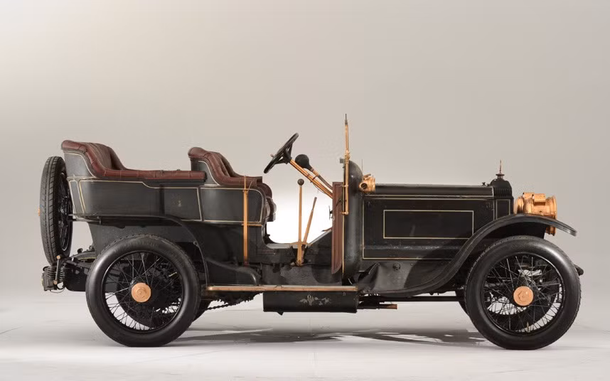 The 4th Earl of Craven was the previous owner of this 1907 Daimler Type TP 45 10.6-litre Four-Seat Tourer. Estimate: £250,000-£400,000
