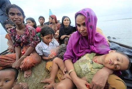 Hàng ngàn người Myanmar đói khát sau xung đột