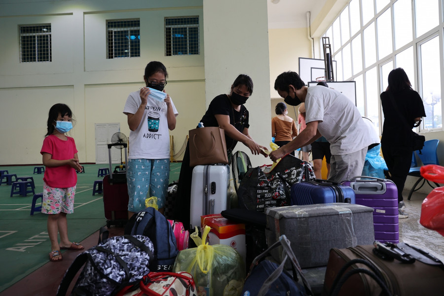 Người dân Thanh Xuân Trung chính thức trở về nhà sau thời gian cách ly tập trung ảnh 8