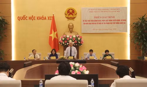 Toàn cảnh phiên giải trình