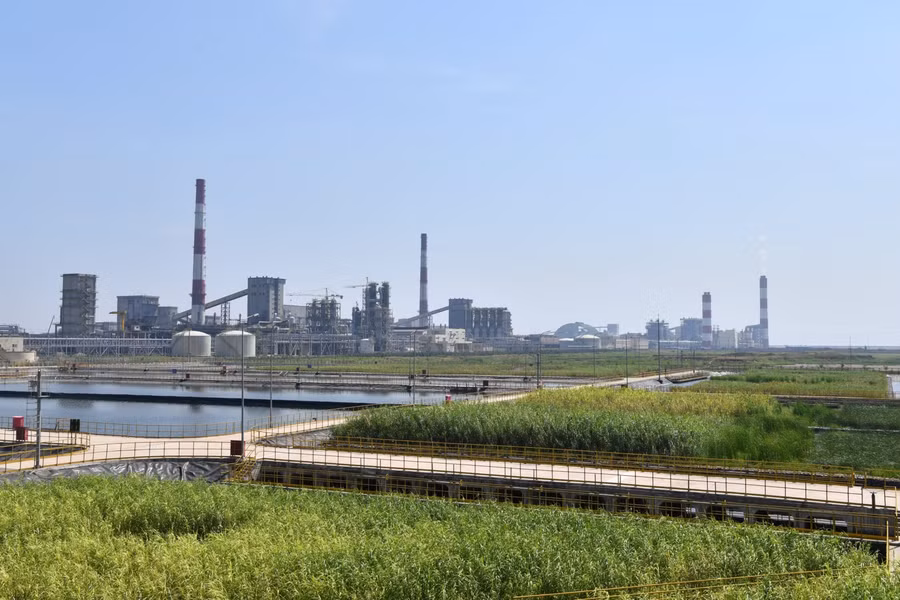 Giải pháp hồ sinh học kiểm soát nước thải công nghiệp được Formosa lựa chọn. Đây là hệ thống hồ sinh học kết hợp bãi lọc trồng cây quy mô lớn đầu tiên ở Việt Nam.