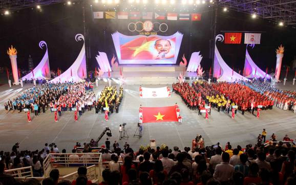 Quang cảnh lễ khai mạc Quang cảnh lễ khai mạc