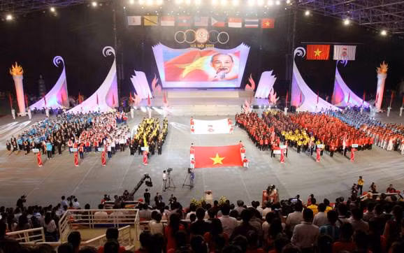 Quang cảnh lễ khai mạc Quang cảnh lễ khai mạc