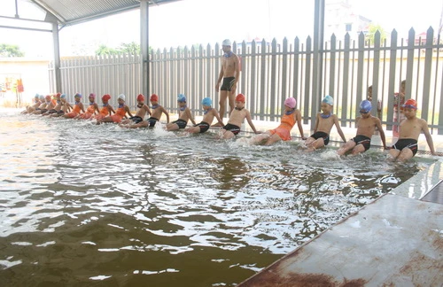 Thanh Trì - Hà Nội với đề án &quot;Dạy bơi cho học sinh&quot;