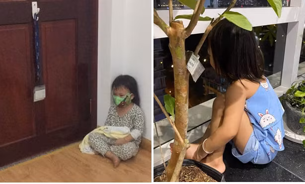 Hình ảnh bé gái ngồi khóc và ngày ngày ngóng trông mẹ về đã làm Đỗ Mạnh Cường xúc động