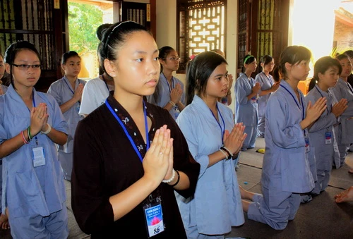 Hà Nội, lần đầu nhà chùa đón học sinh &quot;Tu hè&quot;