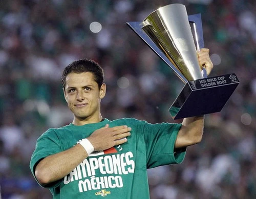 &quot;Gà son&quot; Chicharito đoạt danh hiệu &quot;chiếc giầy vàng&quot; Gold Cup 2011