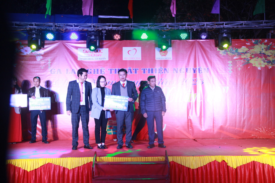 Chương trình đã nhận được sự hỗ trợ của các đơn vị, doanh nghiệp, các tổ chức, cá nhân hảo tâm ủng hộ kinh phí, vật phẩm...