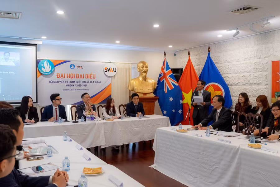 Đại hội Hội sinh viên Việt Nam tại Ốt-xtrây-li-a nhiệm kỳ 2022 - 2024