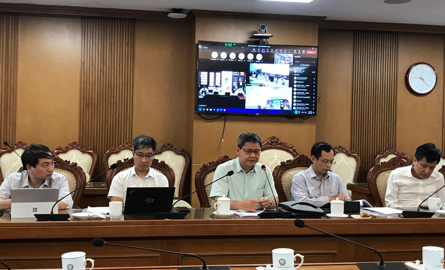 Tham luận của đại diện Đại học Quốc Gia Hà Nội.