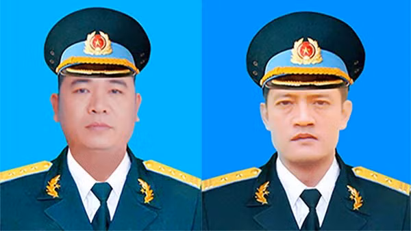 Thượng tá Phạm Giang Nam và Trung tá Khuất Mạnh Trí