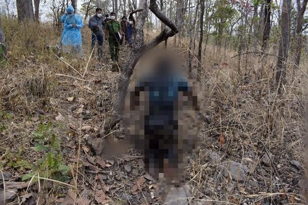 Hiện trường vụ án (ảnh tư liệu). Hiện trường vụ án (ảnh tư liệu).