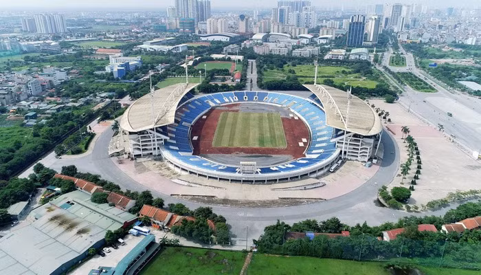 Toàn cảnh Khu liên hợp thể thao quốc gia.
