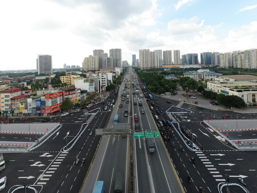 Đây là là 1 trong 6 dự án giao thông trọng điểm của TP Hà Nội, đã từng phải lùi tiến độ do ảnh hưởng bởi dịch Covid-19.