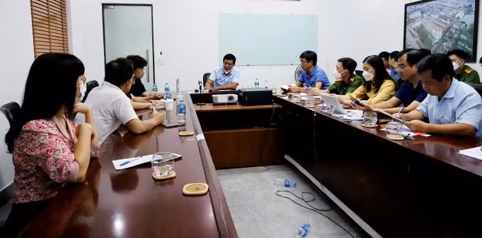 Phó Chủ tịch UBND tỉnh Hồ Đại Dũng chỉ đạo tại Công ty TNHH Miwon Việt Nam.