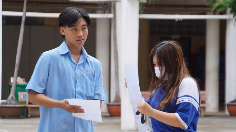 Thí sinh tham dự kỳ thi tốt nghiệp THPT năm 2023.