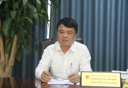 Ông Nguyễn Văn Vui - Vụ trưởng Vụ Thi đua Khen thưởng Bộ GD&ĐT Ông Nguyễn Văn Vui - Vụ trưởng Vụ Thi đua Khen thưởng Bộ GD&ĐT