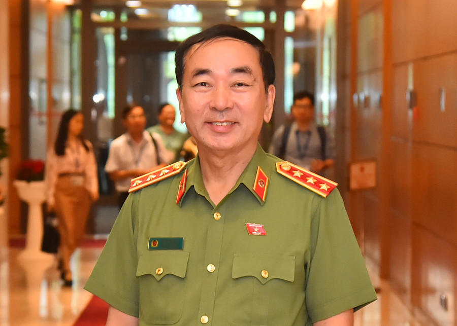 Thượng tướng Trần Quốc Tỏ. (Ảnh: Thủy Nguyên)