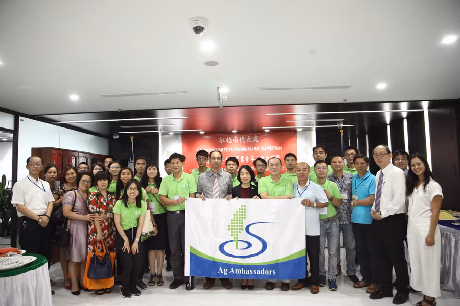 Đoàn Đại sứ Thanh niên Nông nghiệp Đài Loan 2018 đến Việt Nam