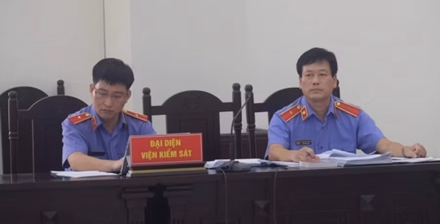 Đại diện VKSND Cấp cao tại phiên xét xử