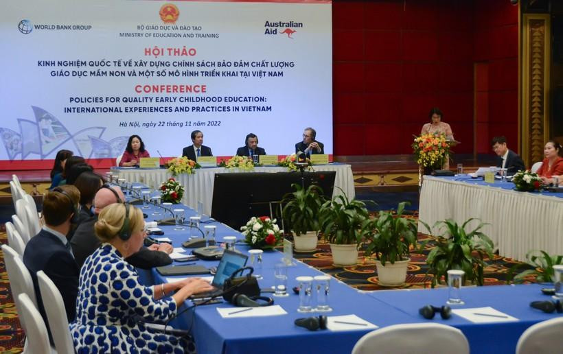 Hội thảo kinh nghiệm quốc tế về xây dựng chính sách bảo đảm chất lượng giáo dục mầm non và một số mô hình triển khai tại Việt Nam. Hội thảo kinh nghiệm quốc tế về xây dựng chính sách bảo đảm chất lượng giáo dục mầm non và một số mô hình triển khai tại Việt Nam.